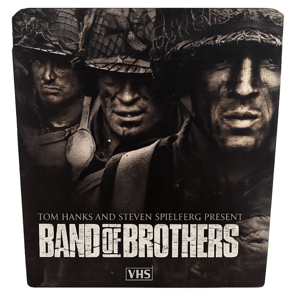 HBO Band of Brothers VHS Box Set Complete Series WWII Vintage Media 6 Tapes